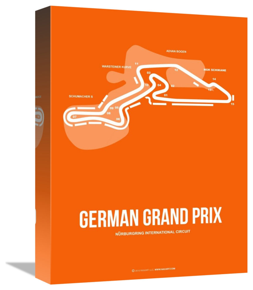 "German Grand Prix 3" Fine Art Print