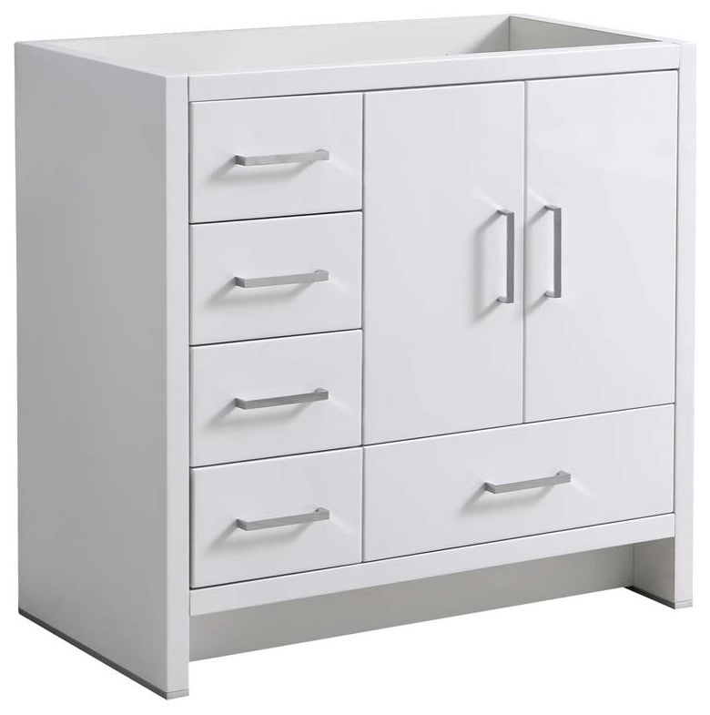 Fresca Imperia 36" Gloss White Cabinet, Left Version
