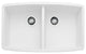 Blanco 440071 Performa White Double Bowl Undermount Sink