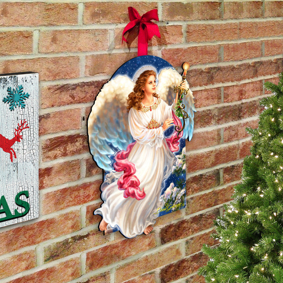 Angel of the Light Wall and Door Hanger by Dona Gelsinger