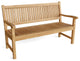 Anderson Teak BH-560 Del-Amo 3-Seater Wooden Bench