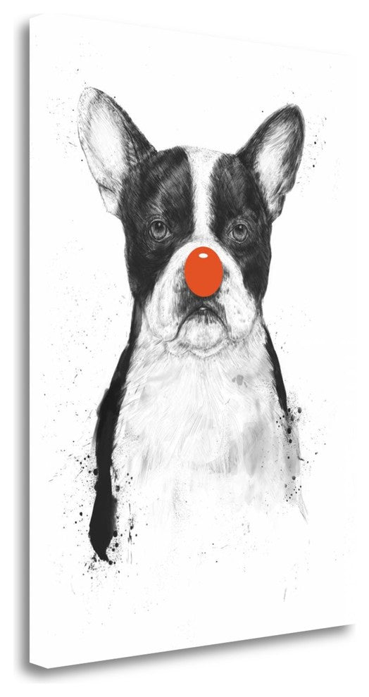 "I'm Not Your Clown" By Balazs Solti, Giclee Print on Gallery Wrap Canvas
