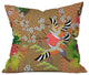 Juliana Curi Grou2 Throw Pillow, 18"x18"