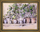Paul Cezanne Flowerpots Framed Premium Canvas Print, 21"x28"