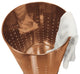 50L Laundry Hamper, Brushed Copper