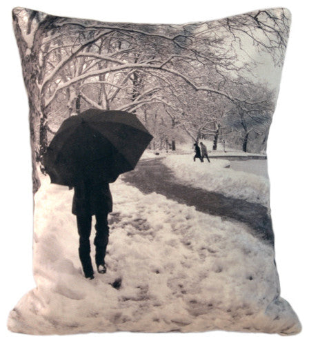 Frosty Path Pillow, The Winter Park Collection
