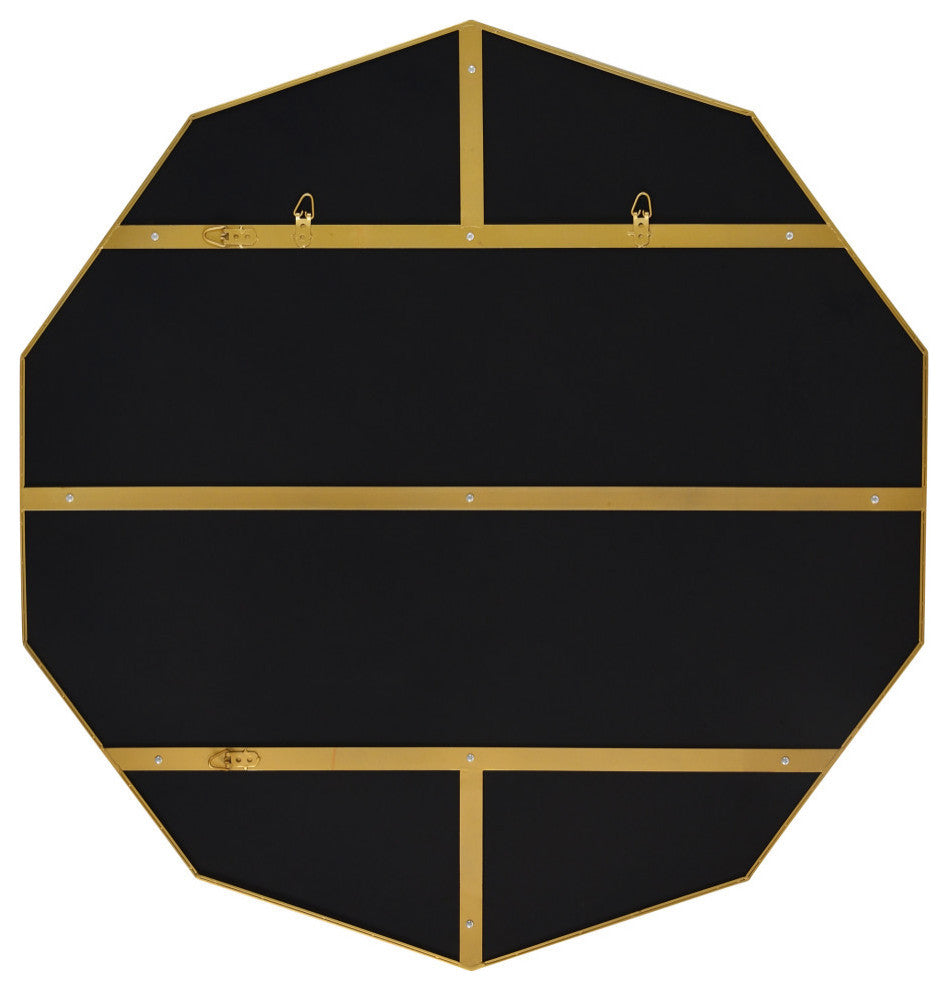 Cruz 40 x 38 octogonal deccorative wall mirror