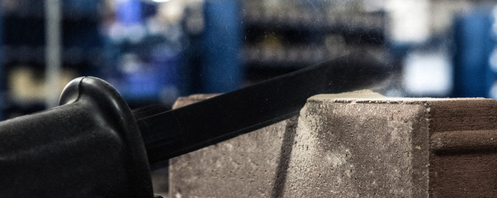 Carbide Grit Reciprocating Saw Blade, 4"