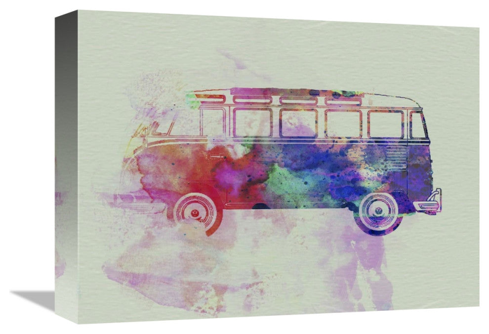 "VW Bus Watercolor" Fine Art Print