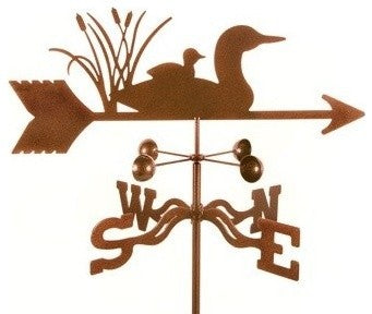 Loon Weathervane With Garden Mount