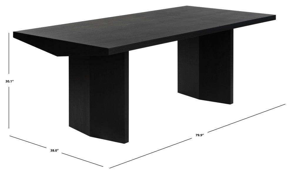 Safavieh Couture Jaylin Rect Wood Dining Table