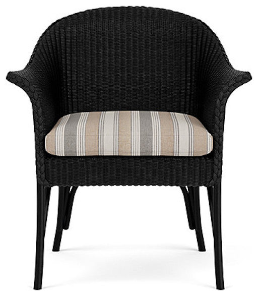 Lloyd Flanders All Seasons Lounge Chair, Ebony, Purveyor Pewter