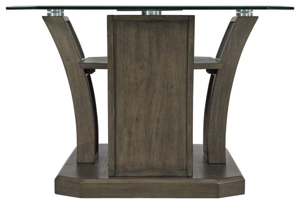 Dapper Rectangular Coffee Table Gray