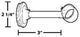 Louis XVI Real Brass Rod, 84