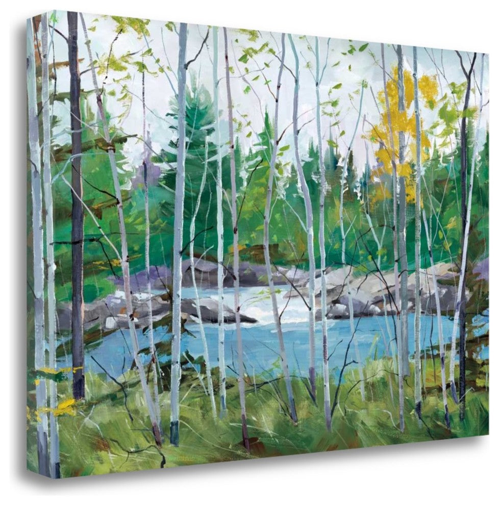 "Oxtounge Rapids" By Graham Forsythe, Giclee Print on Gallery Wrap Canvas