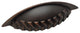 Cosmas 7067ORB Oil Rubbed Bronze Braided Cabinet Bin Cup Pull, Set of 5