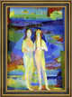 Arthur B Davies Heart's Hansel - 16" x 24" Framed Premium Canvas Print