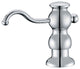 Soap,  Lotion Dispenser , Polished Chrome, 4"X2.75"