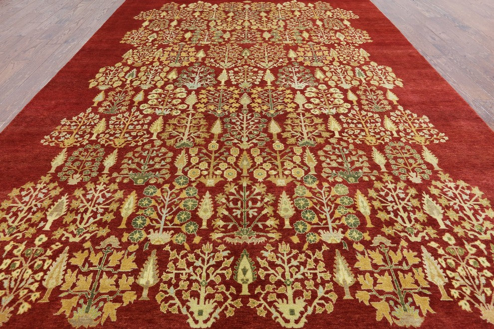 Ziegler Collection Oriental Hand Knotted Rug 9'x12', W1987