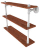 Pipeline 22" Ironwood Triple Shelf, Matte White