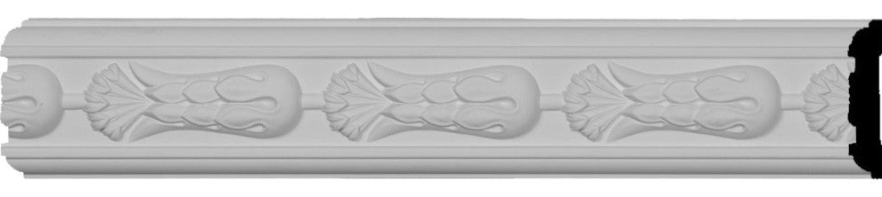 2 3/4"H x 7/8"P x 96"L Crendon Chair Rail
