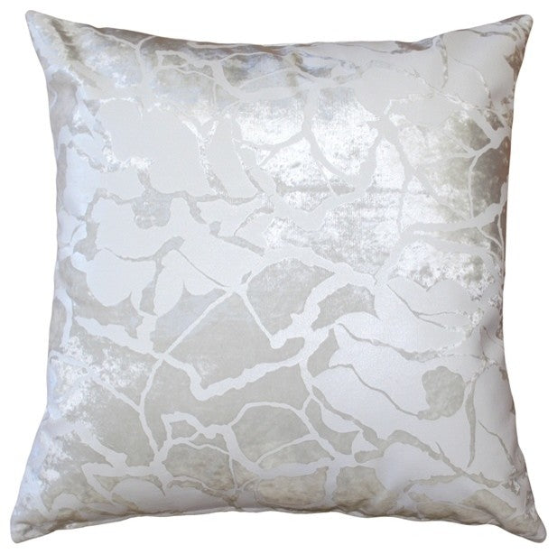 Cicero Pearl Throw Pillow, 20x20