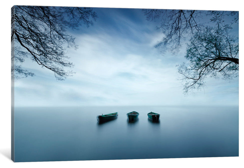 "Time Is A Wave" by Bonnie and Clyde Photography, 26x18x1.5