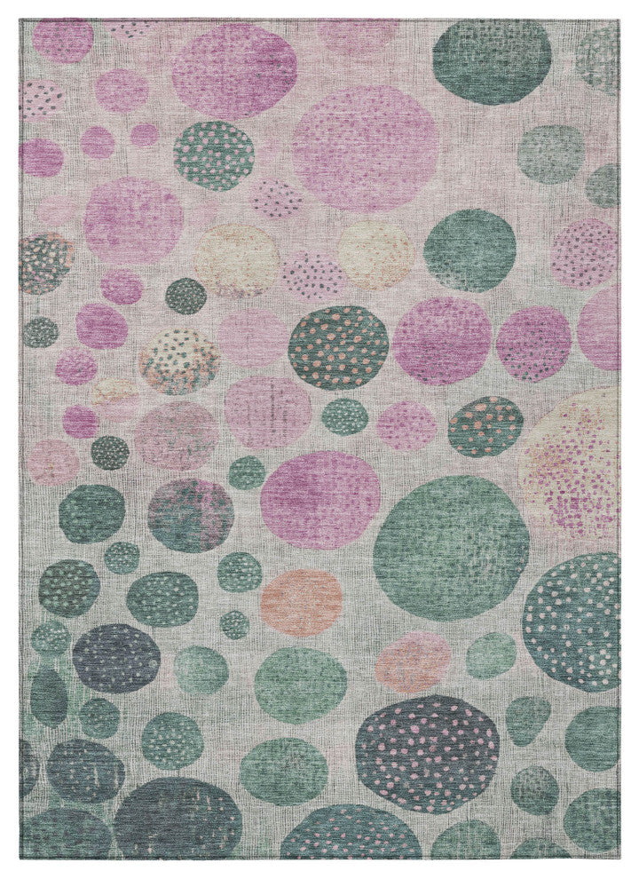 Machine Washable Indoor/Outdoor Chantille ACN1899 Cactus 10' x 14' Rug