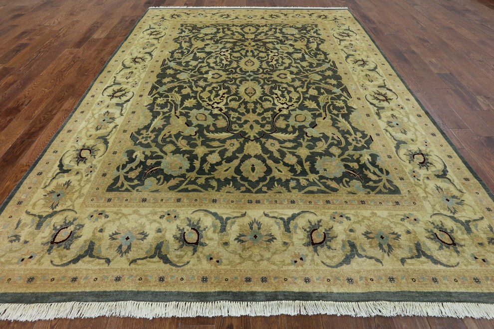 Handmade Oriental 8'x11' Fine Peshawar Area Rug, W2527