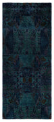 Overdyed One-of-a-Kind Hand-Knotted Area Rug Multi, 5' 3" x 12' 3"