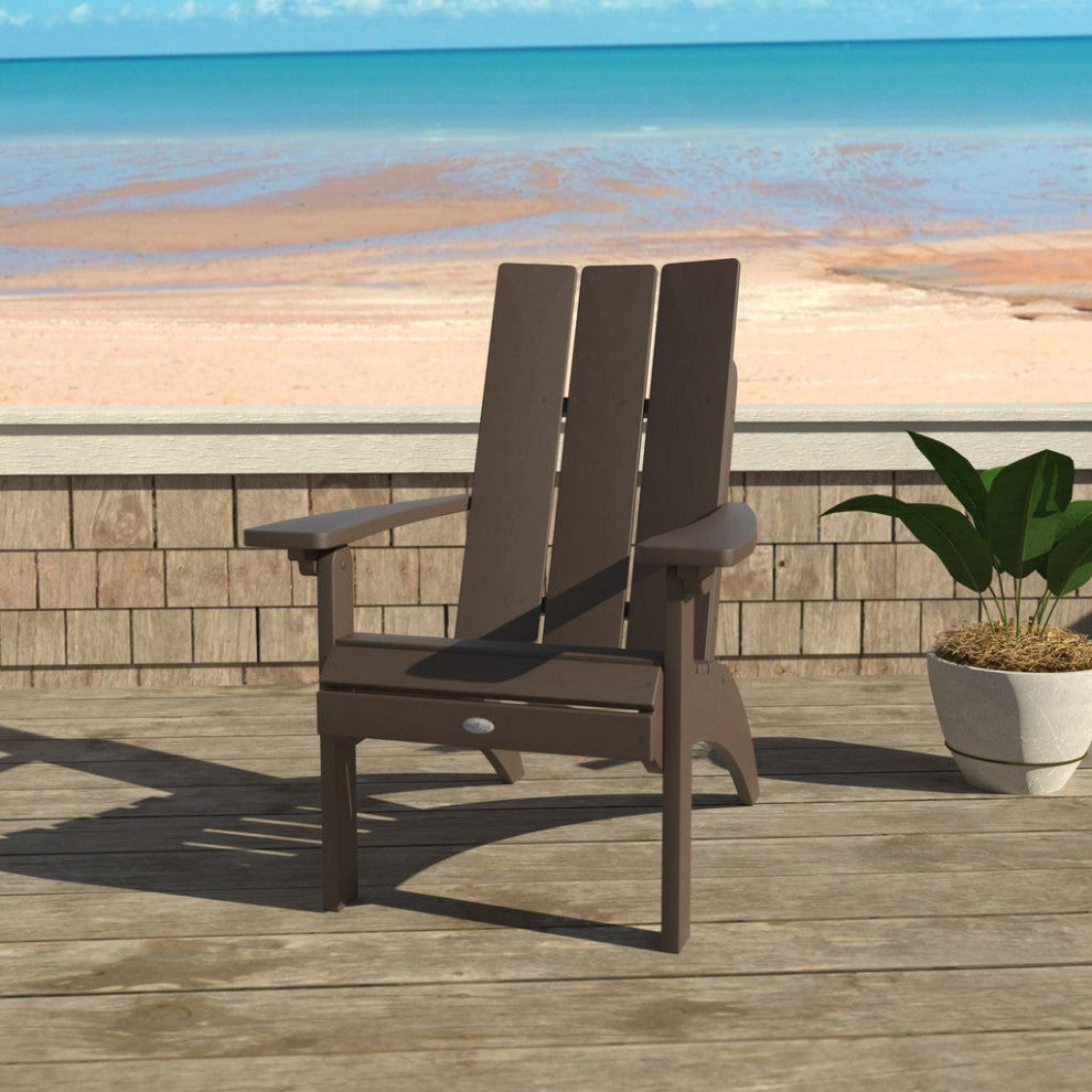 Corolla Comfort Height Adirondack Chair, Mangrove Brown