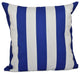 Classic Stripes Decorative Pillow, Dazzling Blue, 16"x16"