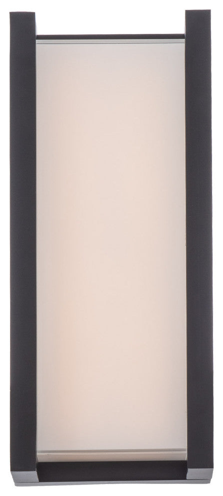 Axel LED Indoor and Outdoor Wall Light 3000K, Black, 14"