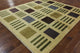 New Gabbeh Collection Ivory 8' 1" x 9' 2" Hand Knotted Wool Area Rug H8643