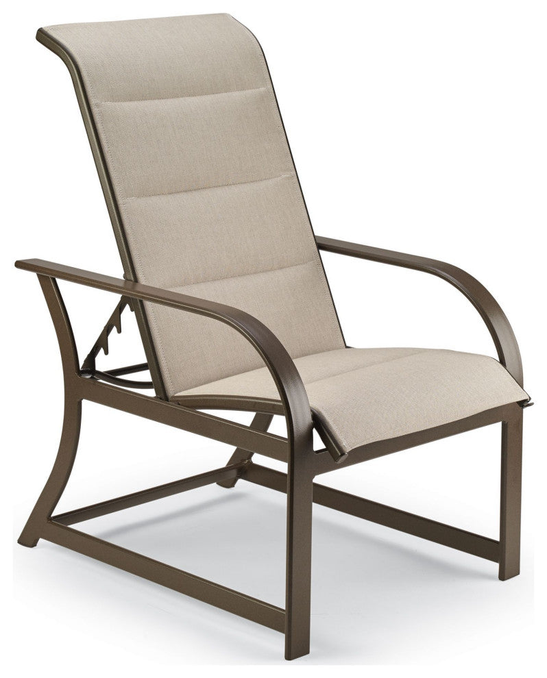 Key West Padded Sling Adjustable Lounge Chair