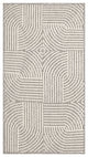 Nourison Natural Texture 2'2" x 3'9" Grey Ivory Modern Indoor Rug