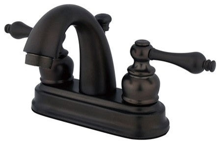 Kingston Brass 4" Centerset Bathroom Faucet, Oil Rubbed Bronze