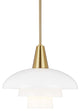 Rossie Pendant, Burnished Brass