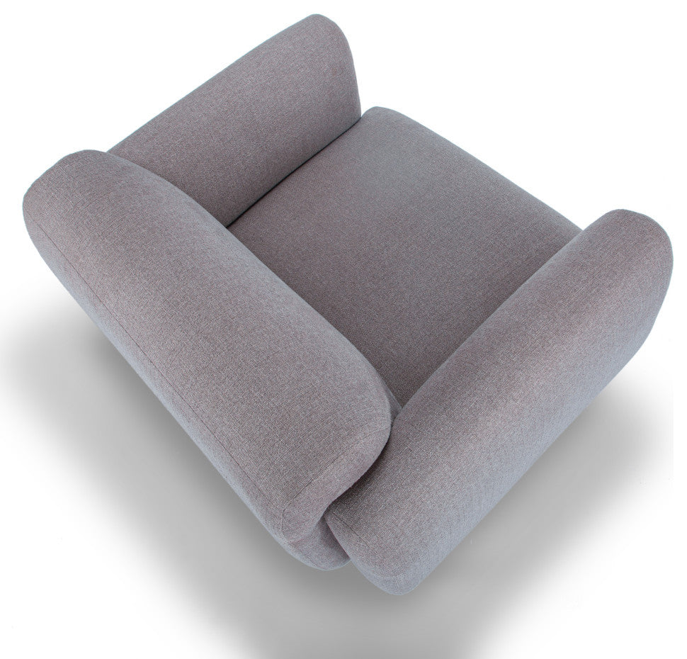 Metro, Tulum Accent Chair, Dark Brown