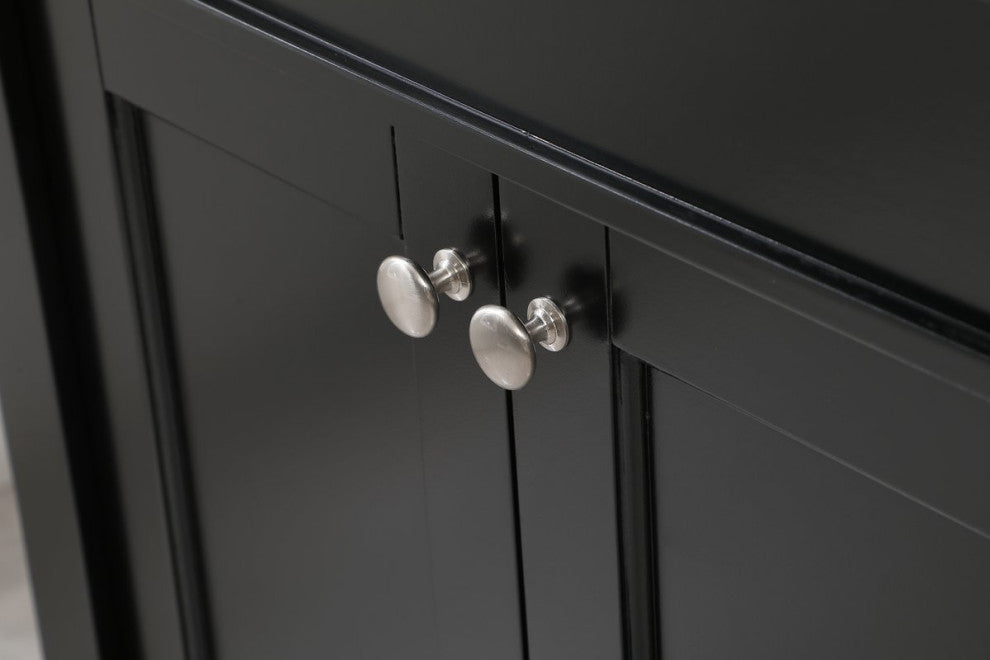 Home Living 21" Transitional Black-Light Bathroom Vanity