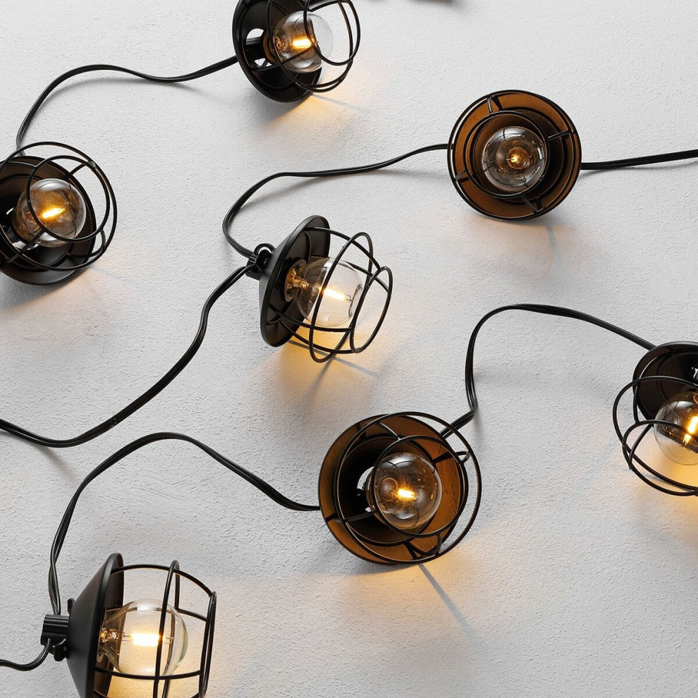 Safavieh Agitha Led Outdoor String Lights Black