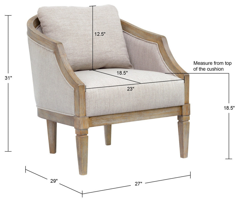 Martha Stewart Whitney Accent Chair