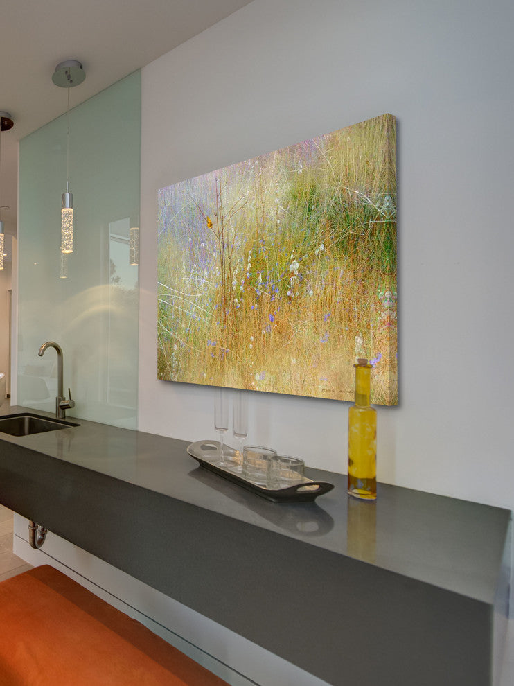 "Meadow Mural" Painting Print on Canvas by Chris Vest