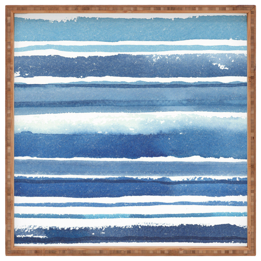 Deny Designs Kerri Satava Caribbean Shore Square Tray