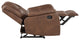 Katrine Manual Recliner, Brown