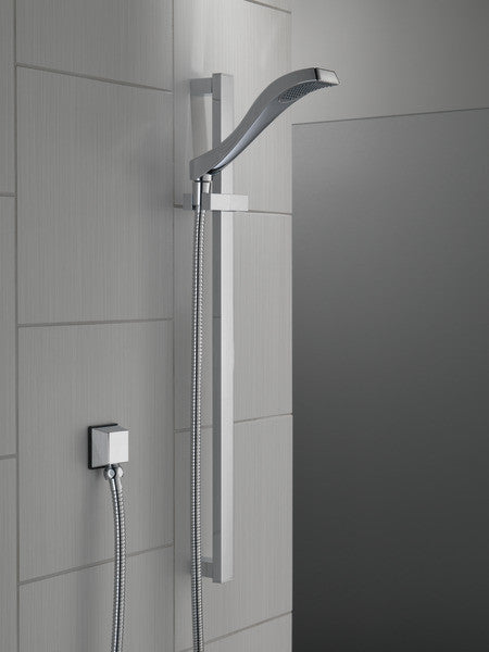 Delta Dryden Premium Single-Setting Slide Bar Hand Shower, Chrome, 57051
