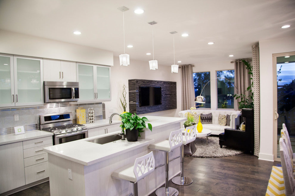 Levis LED Mini Pendant, Frosted Polymer