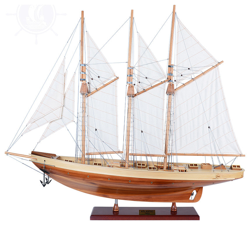 Atlantic Yacht Wooden model sailing boat