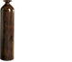 Stone Bottle Vase, Bronze Finish