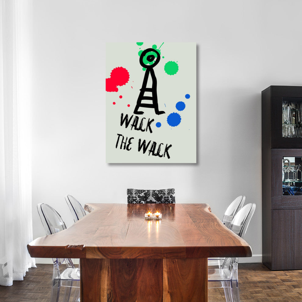 "Walk The Walk Poster 1" Fine Art Print